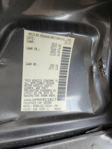 2015 NISSAN ALTIMA 2.5 - 1N4AL3AP6FN915817