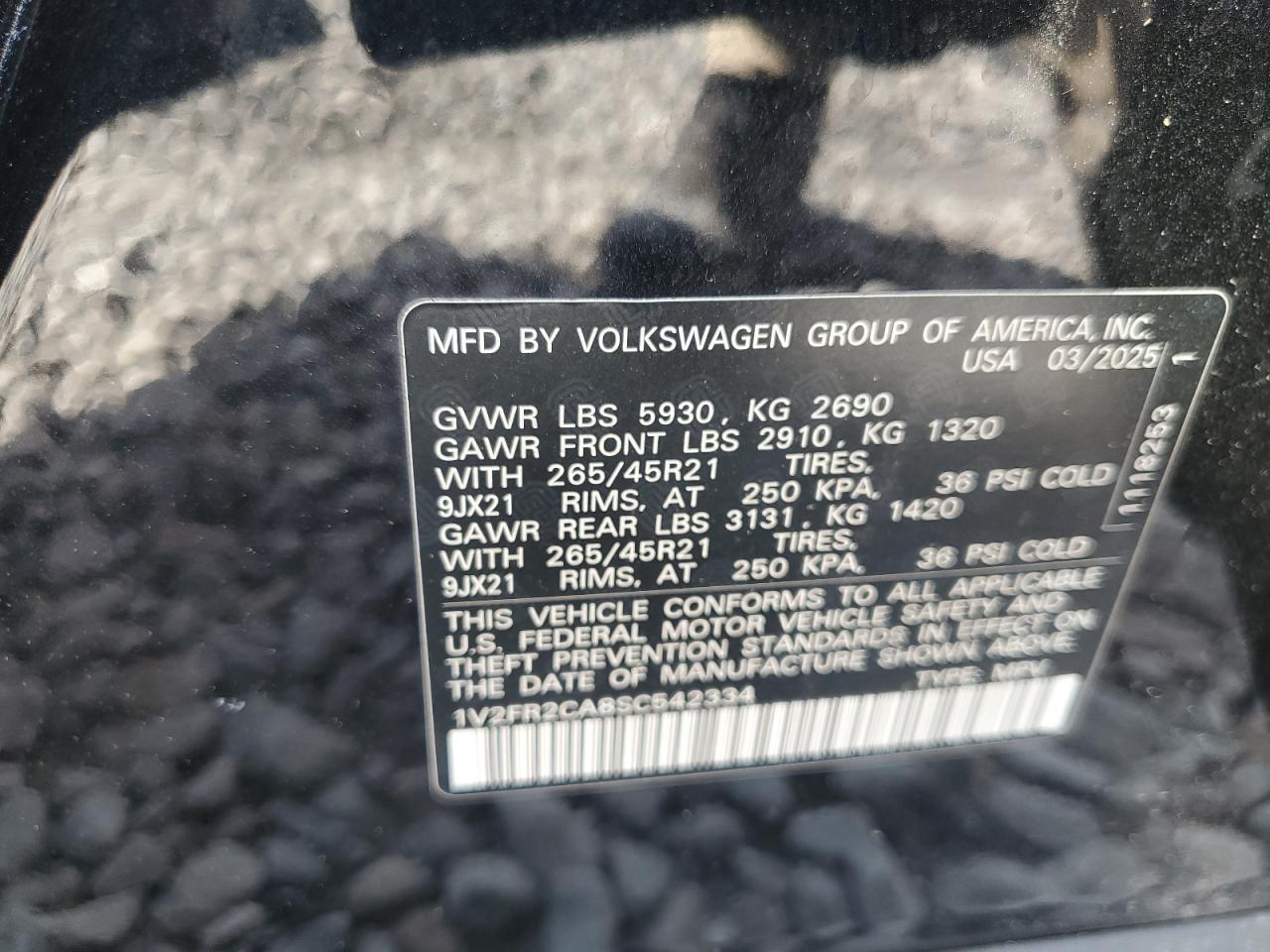 VOLKSWAGEN ATLAS SEL PREMIUM R-LINE