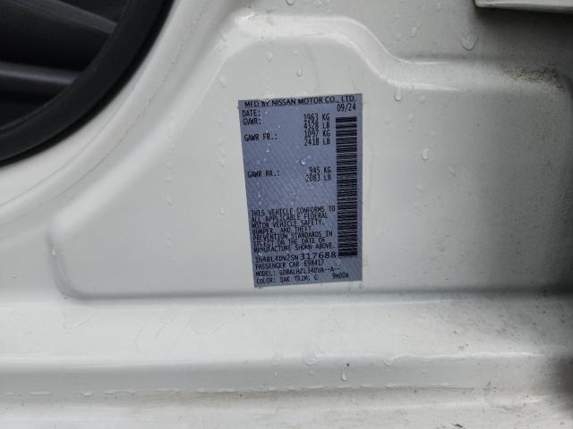 2025 NISSAN ALTIMA SV 1N4BL4DV2SN317688