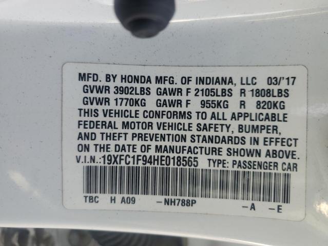 2017 HONDA CIVIC TOUR 19XFC1F94HE018565