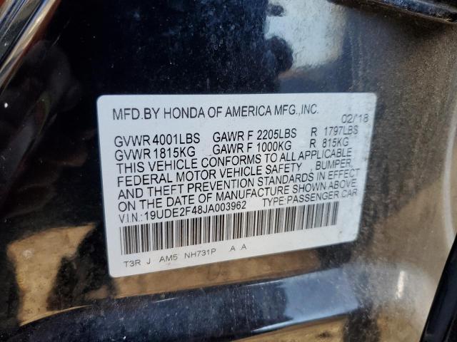 2018 ACURA ILX SPECIA 19UDE2F48JA003962