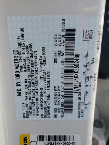 2019 LINCOLN CONTINENTA 1LN6L9SKXK5602488