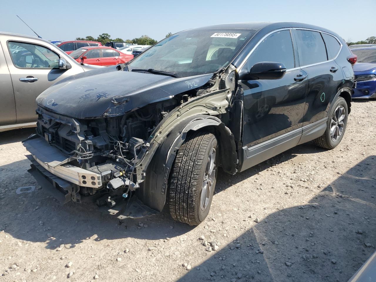 Lot #3274848091 2022 HONDA CR-V EXL