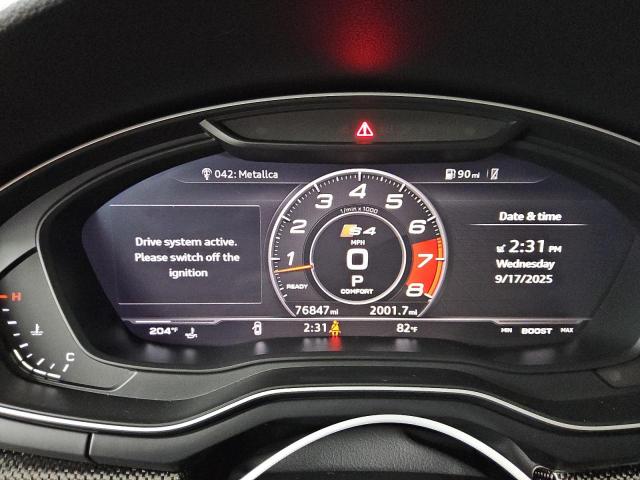 2018 AUDI S4 PREMIUM WAUB4AF41JA233195