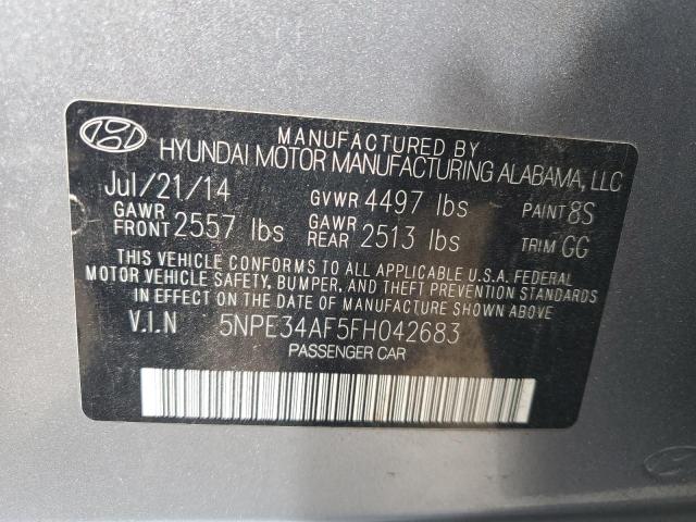 2015 HYUNDAI SONATA SPO 5NPE34AF5FH042683