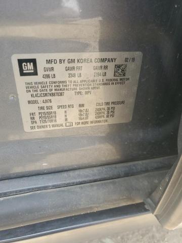 2019 BUICK ENCORE ESSENCE KL4CJCSM7KB870387