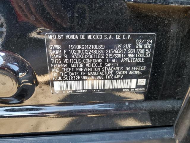 2024 HONDA HR-V LX 3CZRZ2H39RM766868