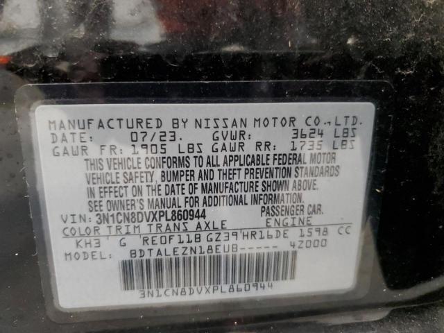 2023 NISSAN VERSA S 3N1CN8DVXPL860944