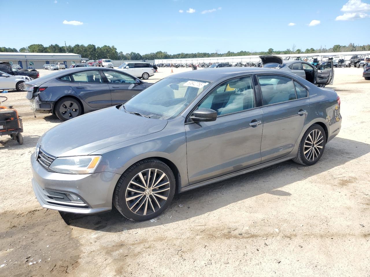 Lot #3303679931 2015 VOLKSWAGEN JETTA SE