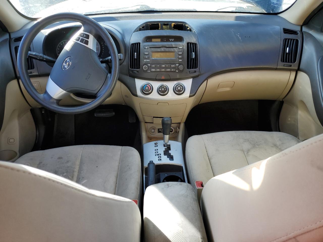 Lot #3309773842 2008 HYUNDAI ELANTRA GL