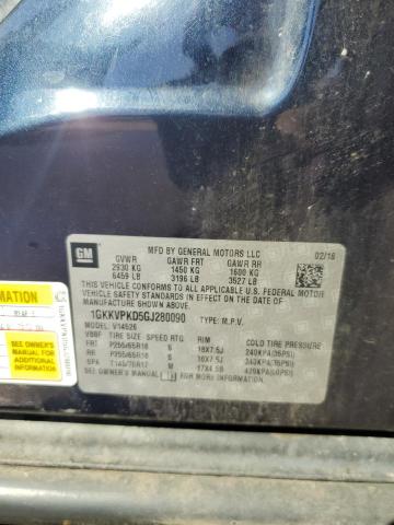 2016 GMC ACADIA SLE 1GKKVPKD5GJ280090