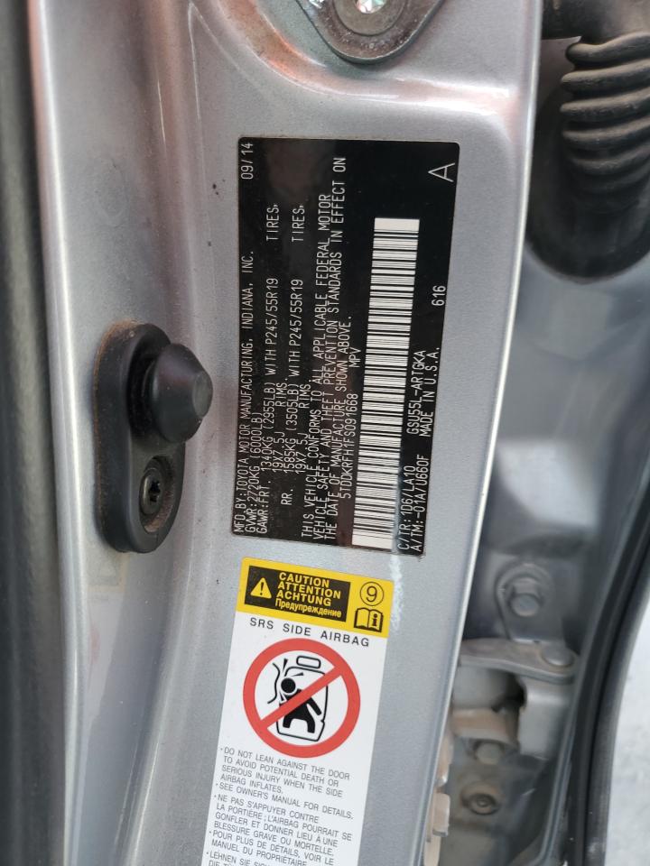 TOYOTA HIGHLANDER LIMITED