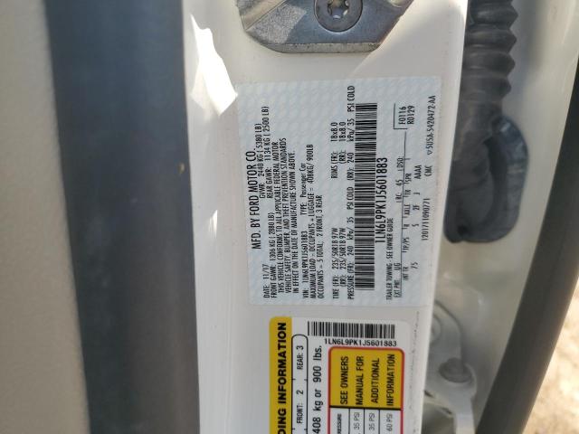 2018 LINCOLN CONTINENTA 1LN6L9PK1J5601883