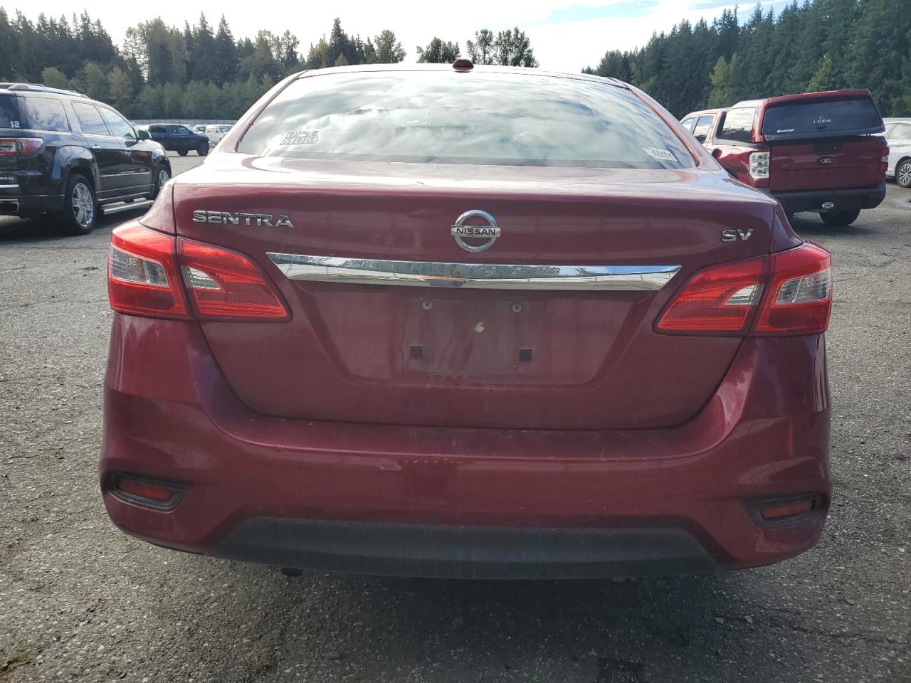 Lot #3305640743 2019 NISSAN SENTRA S