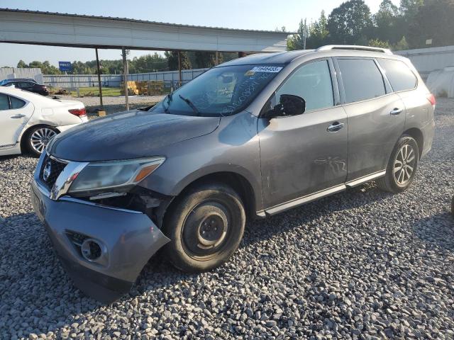 NISSAN PATHFINDER S 2016 gray 4dr spor gas 5N1AR2MN5GC608824 photo #1