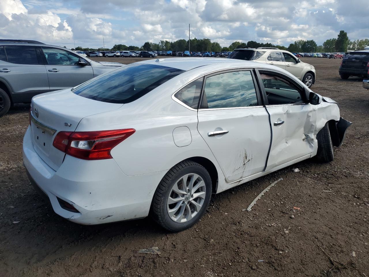 Lot #3302733018 2019 NISSAN SENTRA S