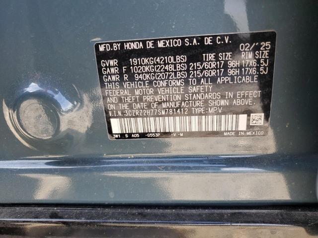 2025 HONDA HR-V EXL - 3CZRZ2H77SM781412