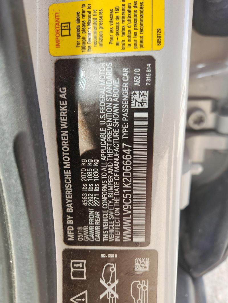 2019 MINI COOPER JCW WMWLV9C51K2D66647