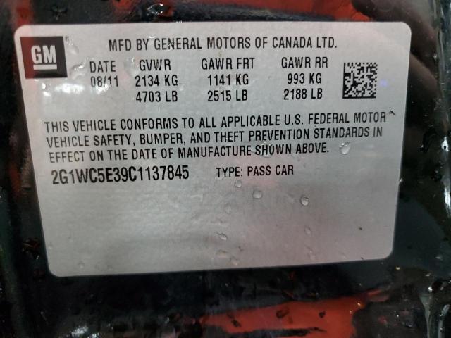 2012 CHEVROLET IMPALA LTZ - 2G1WC5E39C1137845