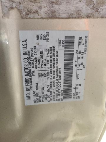 2001 MAZDA B2500 #3285953556