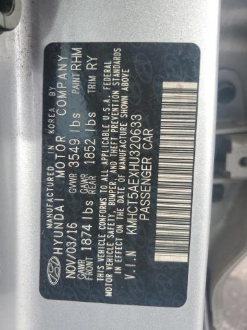 2017 HYUNDAI ACCENT SE KMHCT5AEXHU320633