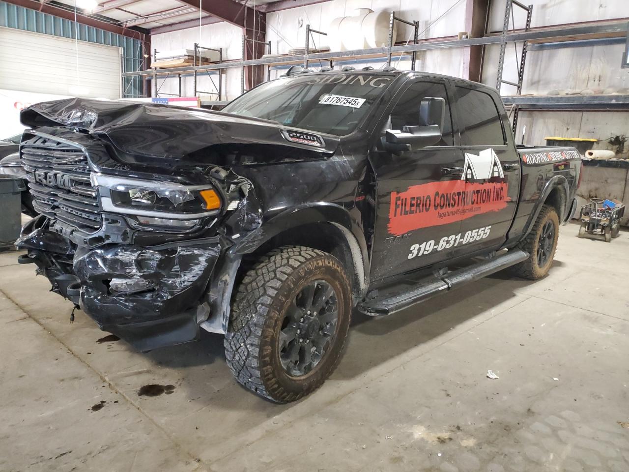 Lot #3298124136 2022 RAM 2500 LARAM