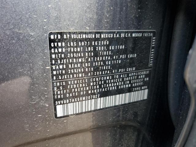 2024 VOLKSWAGEN TIGUAN SE R-LINE BLACK - 3VV8B7AX5RM207822