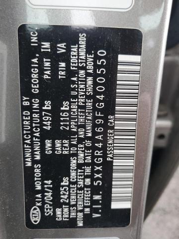 2015 KIA OPTIMA SX 5XXGR4A69FG400550