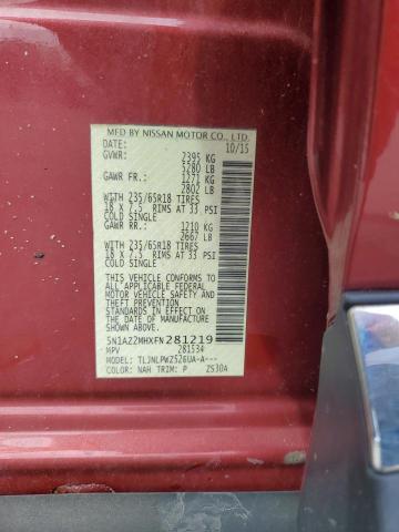 2015 NISSAN MURANO S 5N1AZ2MHXFN281219