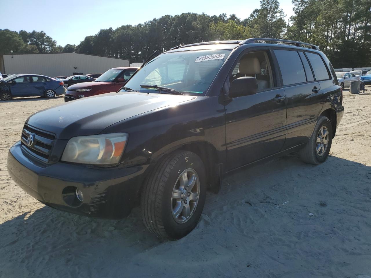  Salvage Toyota Highlander