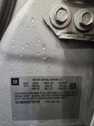 2012 CHEVROLET MALIBU LS #3294547625