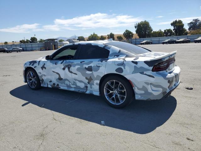 DODGE CHARGER GT 2021 white  flexible fuel 2C3CDXHG1MH652546 photo #3