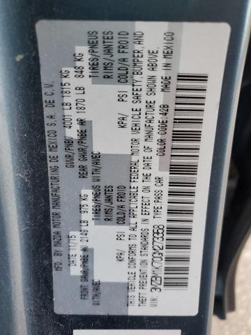 2016 MAZDA 3 SPORT 3MZBM1K70GM273358