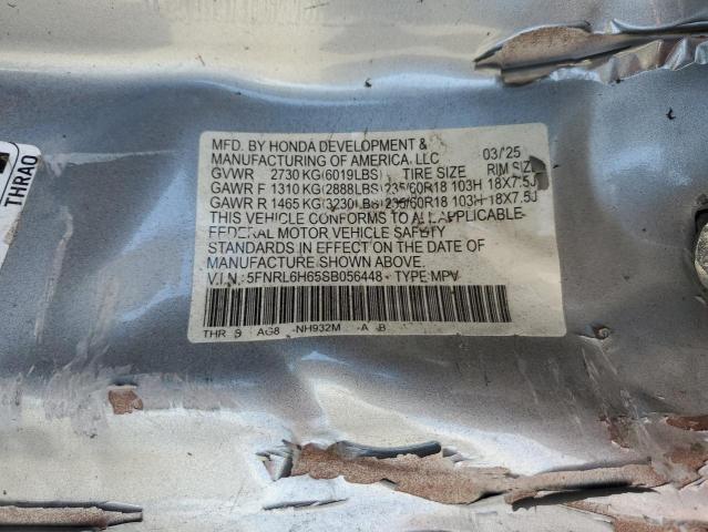 2025 HONDA ODYSSEY EX 5FNRL6H65SB056448