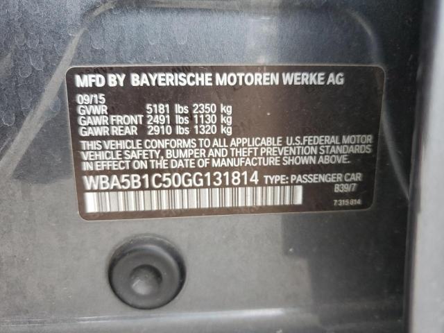 2016 BMW 535 I WBA5B1C50GG131814