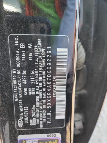 2013 KIA OPTIMA SX #3278665727