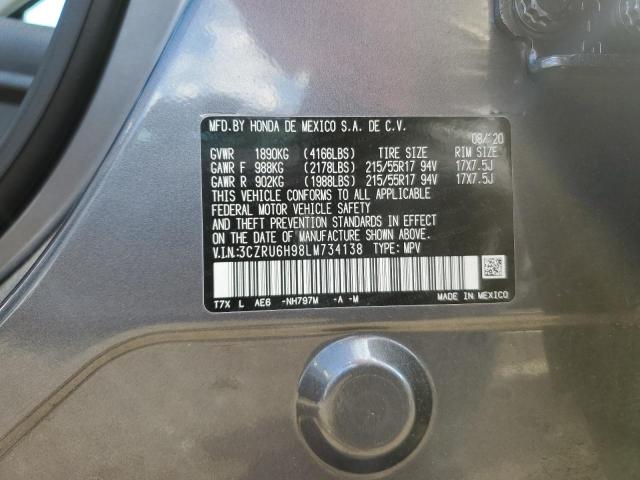 2020 HONDA HR-V TOURI 3CZRU6H98LM734138