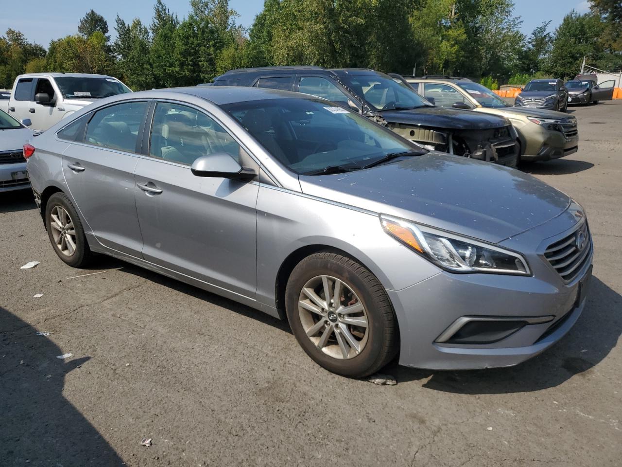 Lot #3261924463 2017 HYUNDAI SONATA SE