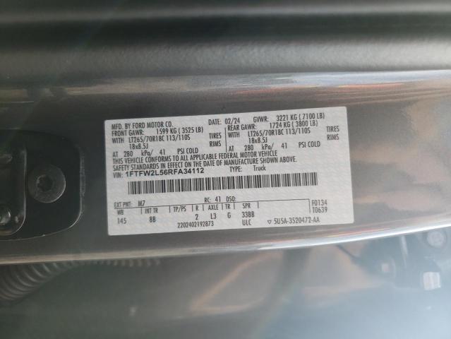 2024 FORD F150 STX #3298233026