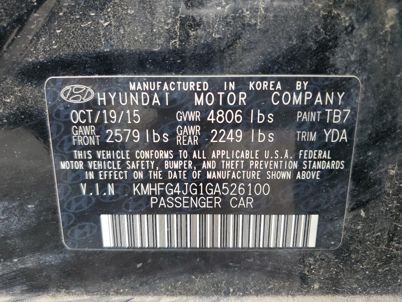 HYUNDAI AZERA