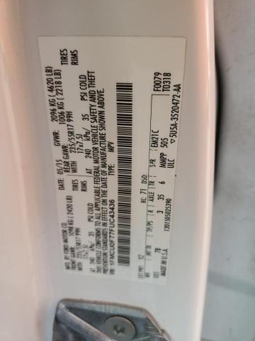 2015 FORD ESCAPE S 1FMCU0F77FUC43436