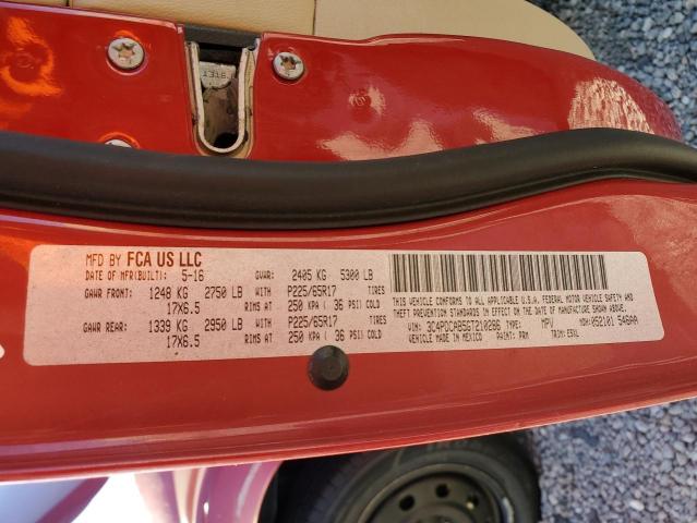 2016 DODGE JOURNEY SE - 3C4PDCAB5GT210286