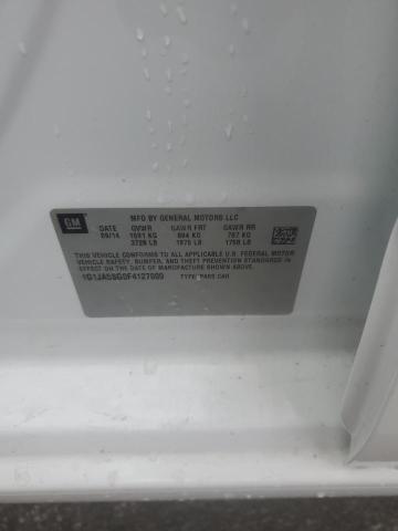 2015 CHEVROLET SONIC LS 1G1JA5SG0F4127009