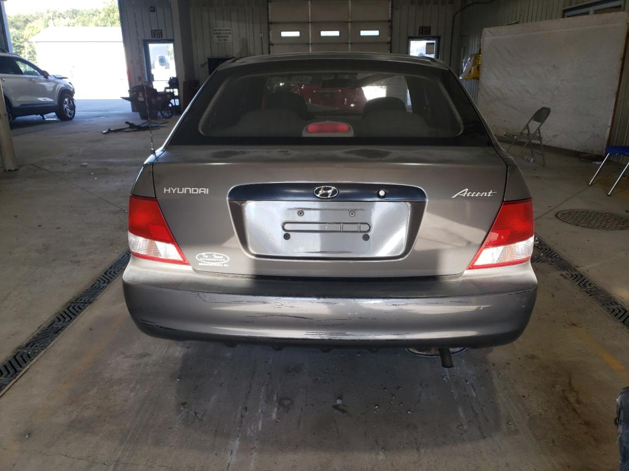 Lot #3274721849 2002 HYUNDAI ACCENT L