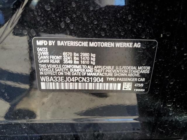 2023 BMW 760 XI WBA33EJ04PCN31904