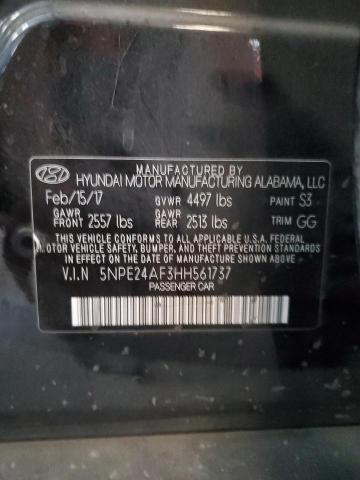2017 HYUNDAI SONATA SE 5NPE24AF3HH561737
