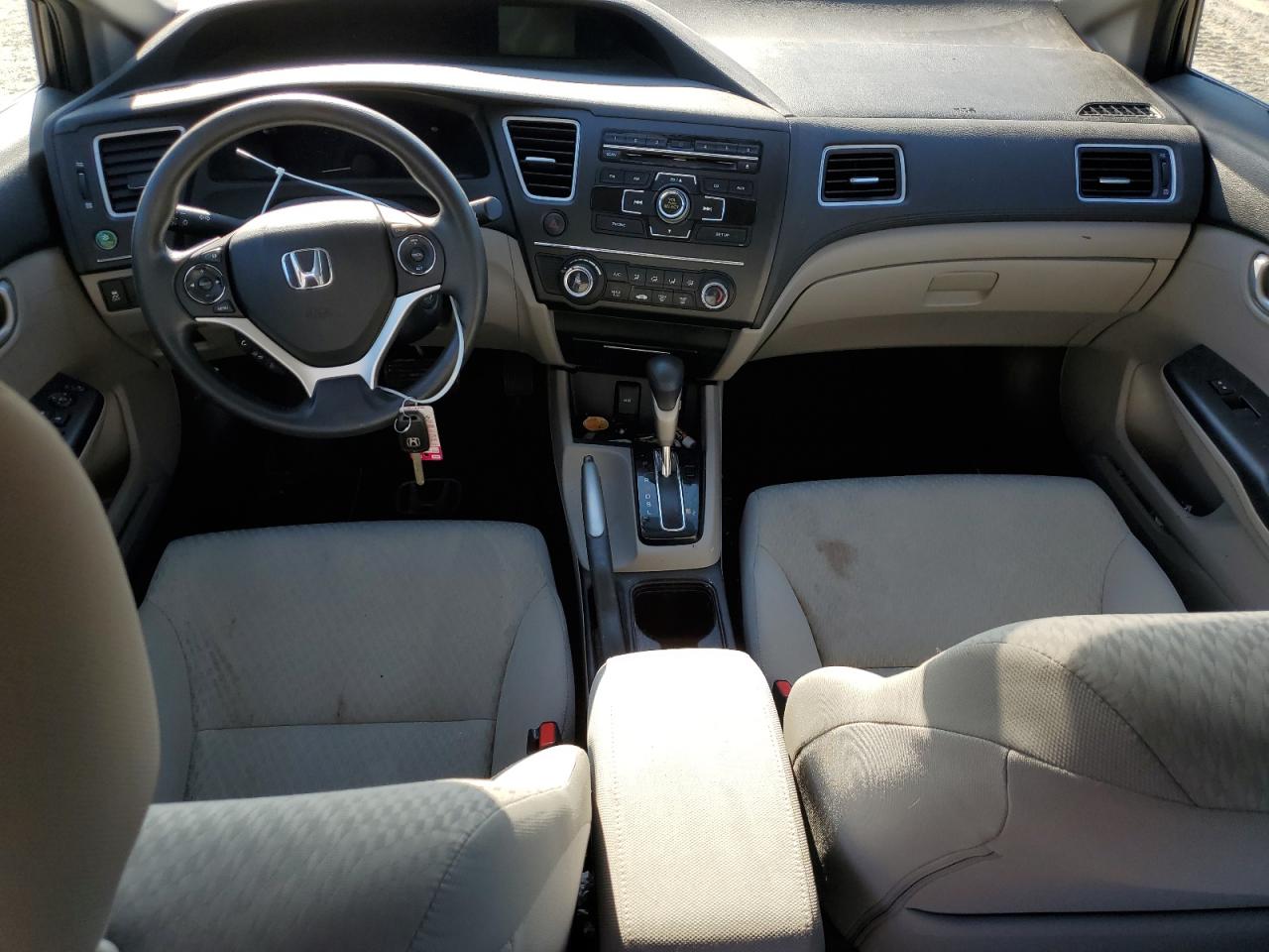 Lot #3310393956 2015 HONDA CIVIC LX