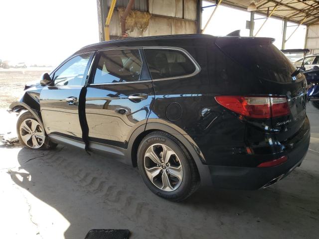 HYUNDAI SANTA FE GLS 2014 black  gas KM8SM4HF7EU045221 photo #3