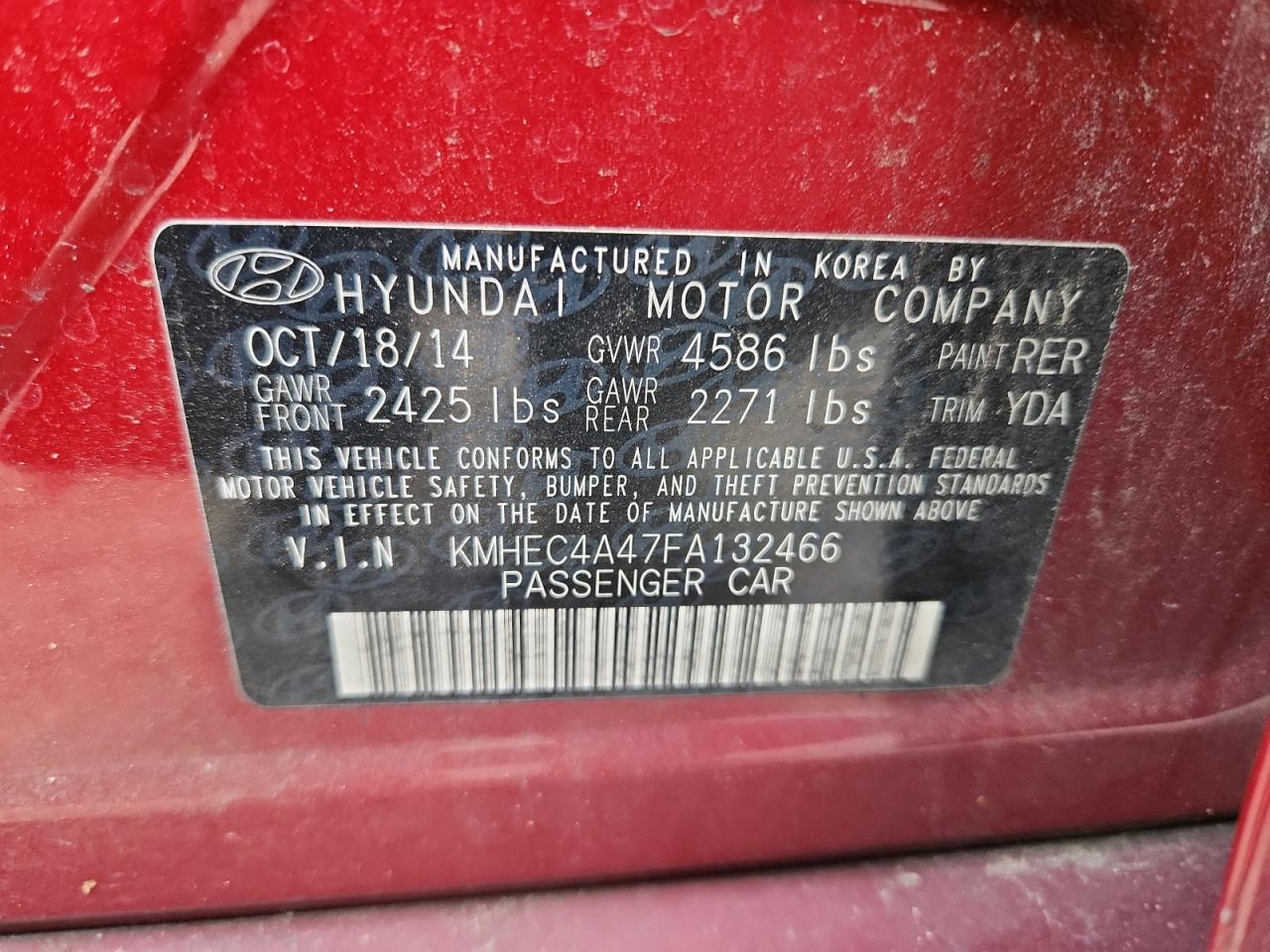 HYUNDAI SONATA HYBRID