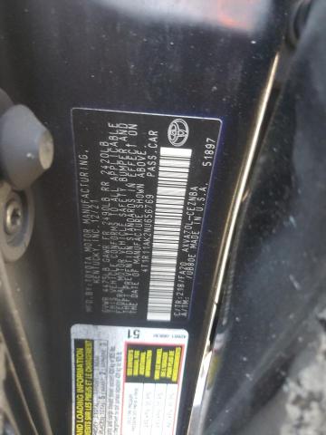 2022 TOYOTA CAMRY LE #3293286498